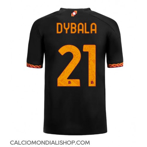 Maglie da calcio AS Roma Paulo Dybala #21 Terza Maglia 2023-24 Manica Corta